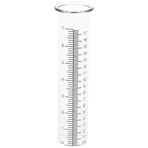 st Professionella Regnmätare Praktisk Glas Regnmätcylinder