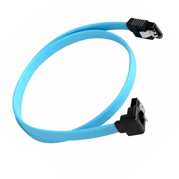 5 pcs SATA 3.0 SATA3 III 6GB/S Cable 90 Degree Right Angle for Hard Drive