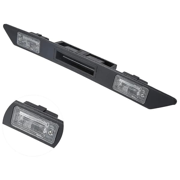 Nummerskiltlys for bakluke 8p48275743fz Bakre nummerskiltlys Trimmontering for - A3 A4 A6 Q7 (svart)[ht]