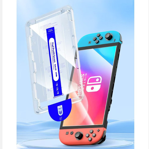 HD Tempered Glass Screen Protector for Nintendo Switch 2 with Automatic Dust Removal
