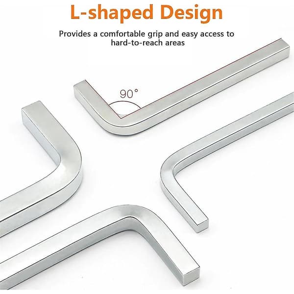 7-piece Square Head Key Set L-shaped Square Key Set Chrome Vanadium Steel Square Head Screwdrivers, 3-10mm