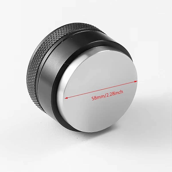 58 mm justerbar espressostamper i rustfrit stål med skridsikkert greb til Breville Professional