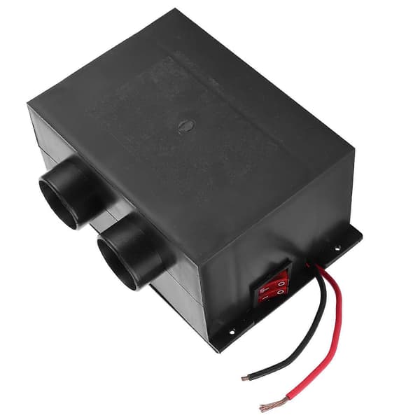 12V 600W Bilvarmer 2 Hull Bærbar Vinter Rask Oppvarming Avfukter Stille Universal YEMAA