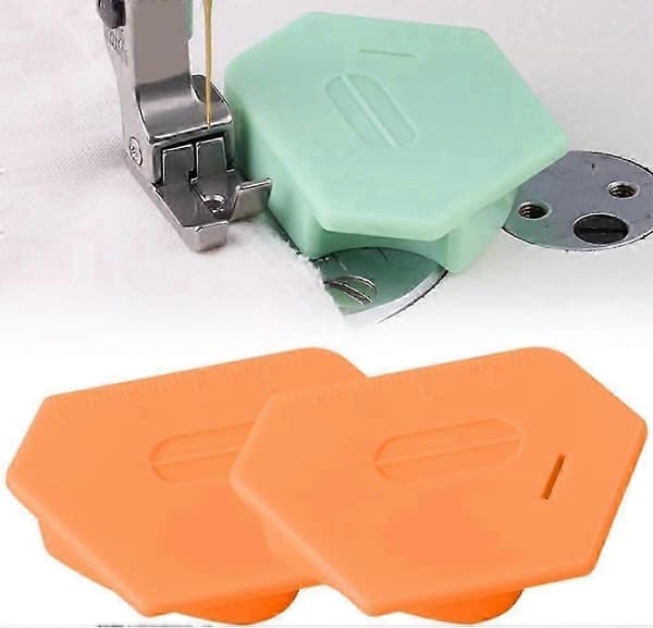 Yarn, Magnetic Sewing Guide for Sewing Machine, Polygonal Multifunctional Sewing Guide with Scale, Universal Sewing Accessory [DB]