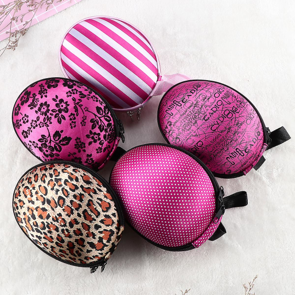 Silicone Bra Case Invisible Bra Storage Case Zippered Travel Case For Women(random Style)