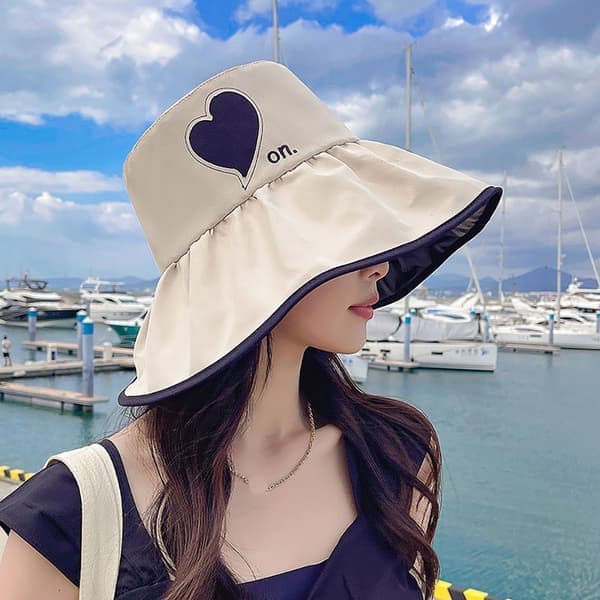 Sommermode Pigehat Solhat Sommerhat BEIGE beige beige beige