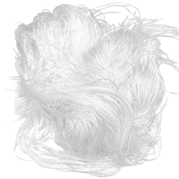 Frynsegardin 100x200 cm 1 par Hvit Hvit White