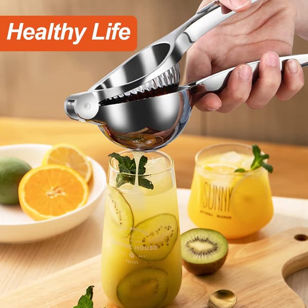 7 cm Diameter Manual Citrus Juicer, Lemon Squeezer, Durable Manual Citrus Press, Manual Orange Juicer for Kitchen, Bar, Restaurant