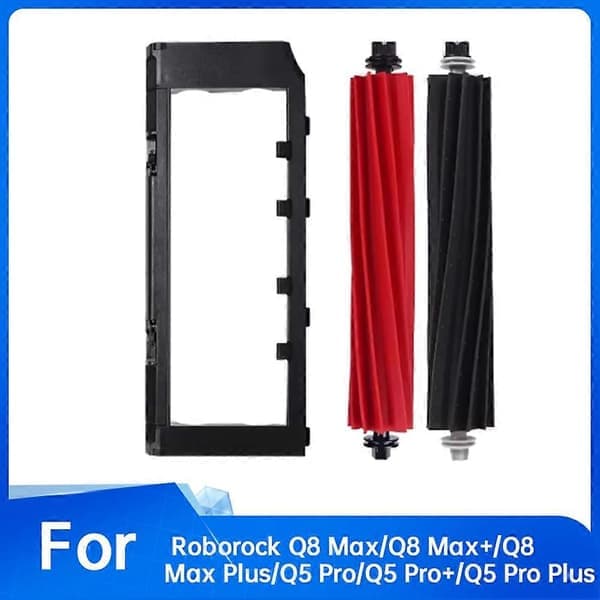 For Roborock Q8 Max/Q8 Max+/Q8 Max Plus/Q5 Pro/Q5 Pro+/Q5 Pro Plus Støvsugerdeler Hovedbørstedeksel med Hovedbørste