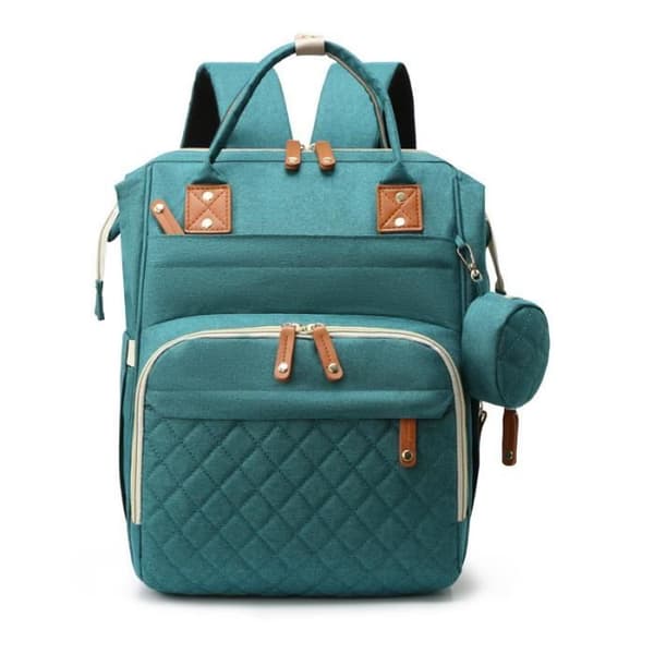 Diaper Bag Backpack - Ecent - Large Capacity Multifunctional Waterproof - Green