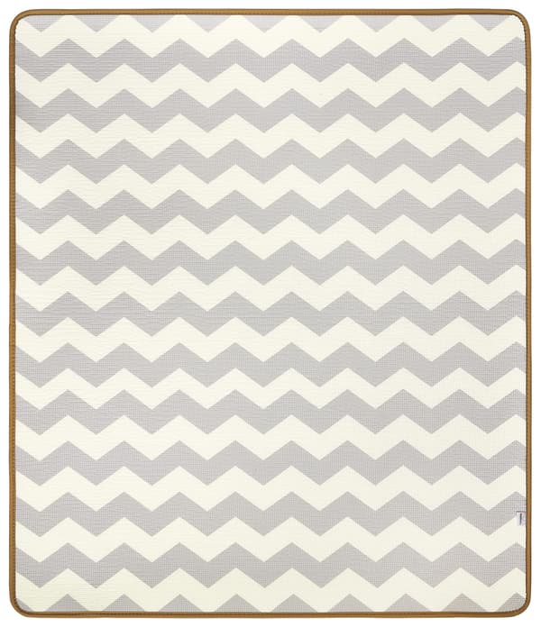 Double-sided foam mat XXL - roll 2 CM (road and zigzag) (BT)