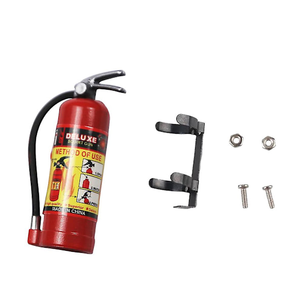Leikkimökki Tarvikkeet Mini Sammutin Mallit Mini Talo Sisustus Nuken Talo Koristeet Punainen 4.5X1.4X Red 4.5X1.4X1.4CM