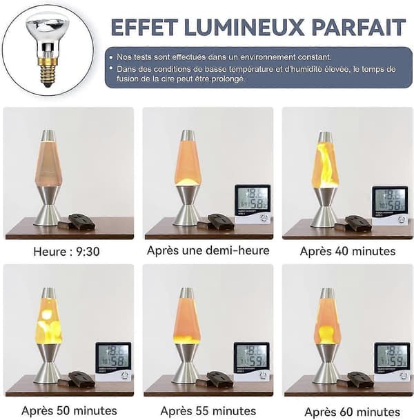 Lavalamp Bulb 25w E14 R39 Warm White Warm White Reflector Bulb Ses Small Edison Screw Bulb Spotlight (4-pack)