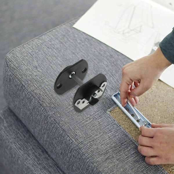Møbelfuger med snap-sofa Erstatningstilbehør Sektionssofa Kobling Stabil Pe
