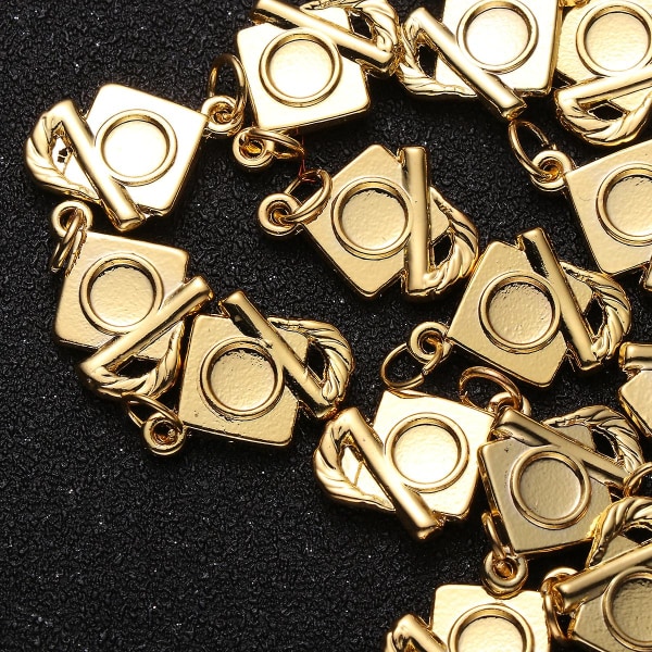 20st Chic Graduation Hat Hängen Berlocker Creative Diy Smycken Tillbehör för Halsband Armband Golden