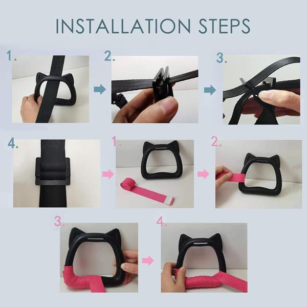 Gymnastikkring sikkerhetsstropper, for barn 1m 1m