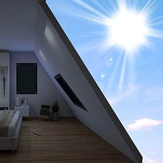Blackout Blind with Suction Cups Portable Travel Roller Blind 115x60cm Black [Ho]