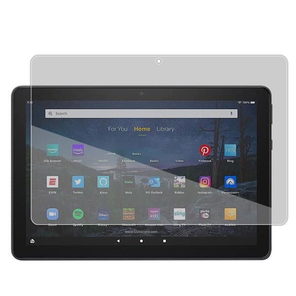 Screen Protector Compatible with Amazon Fire HD10 2021 10.1 inch Anti-spy Tempered Glass Screen Protector