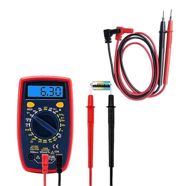 Super Tip Multimeter-sonder, Pen-testforbindelseskabel, Digital Multimeter, Multimeter-ledninger, Tester