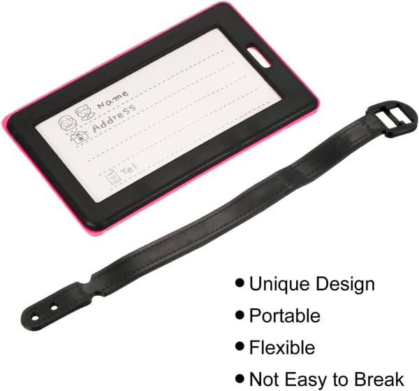 Bagasjemerke Rosa Pink
