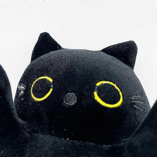 Lång Svart Katt Lång Katt Kudde Lång Katt Kudde Katt Sovkudde Sängkudde