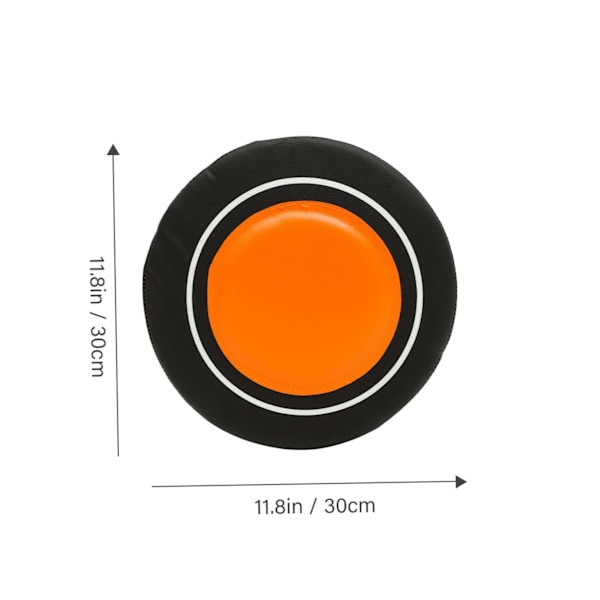 Bensparkkuddar Donut Rund Form Kuddar Bruna Tunga Slagträning Boxning, Kickboxning, MMA