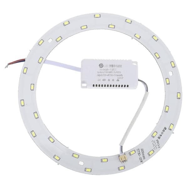 15W 220V-240V SMD 5730 30-LED Magnetic Round LED Panel Bar Light LED Ceiling Light (Pure White Light)