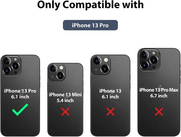 iPhone 13 Pro-deksel med kamerabeskyttelse - CamShield Silkeaktig Flytende Silikon
