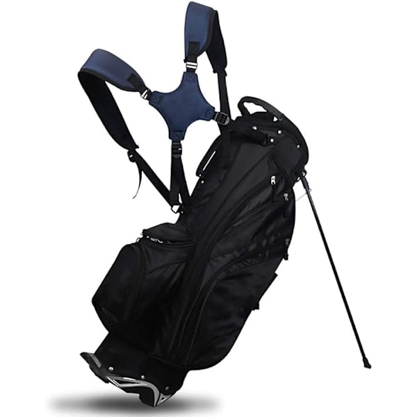 Ersättningsrem för golfbag - Bekväm dubbel axelrem, justerbar, vadderad, högkvalitativ nylon, vattentät