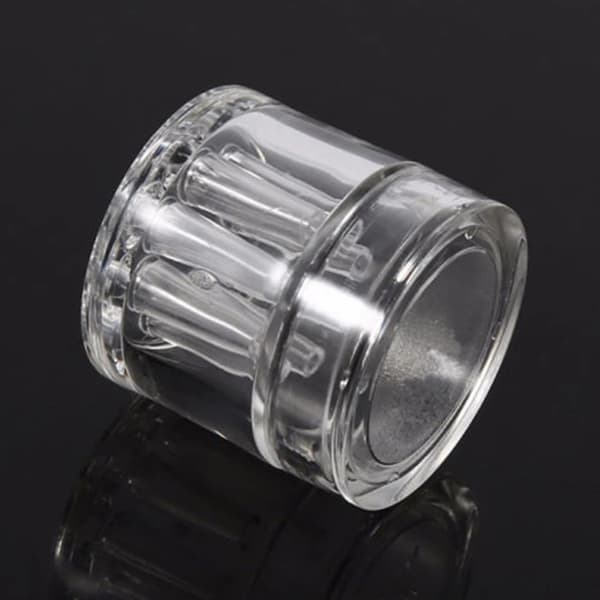 Akvarieigelfälla 8 hål Transparent akryl miniburk Planariafälla