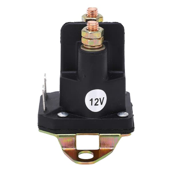 12V Starter Relay with 2 Terminals 532138406 Compact Structure Replacement For Husqvarna [DB]