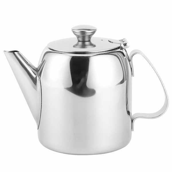 Kaffekande Tekande Rustfrit Stål Kedel Koldtvandskande Kort Tud til Restauranter, Konferencelokaler, Stue, (20 oz)