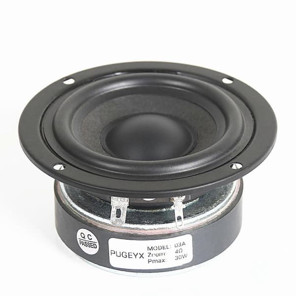 3 inch Full Range Speaker Audio Loudspeaker 4 Ohm 30W HiFi Speaker Stereo Midrange Woofer DIY Home Amplifier