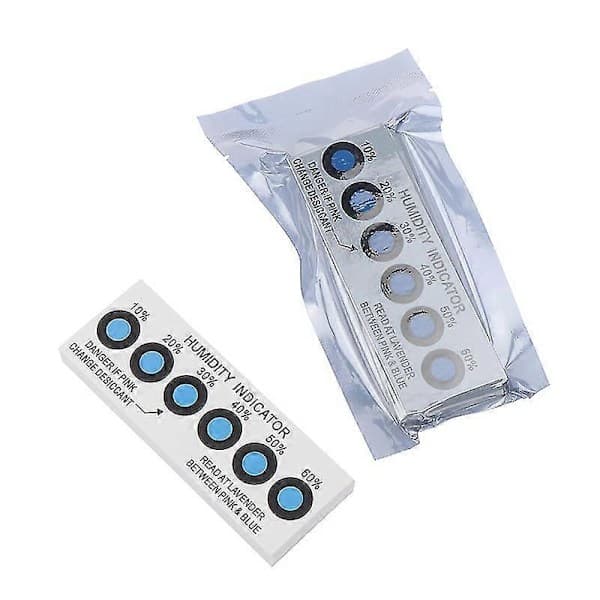 Moisture Indicator Card For Testing Humidity in Sealed Containers Test Paper