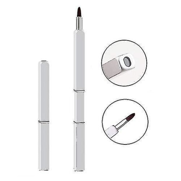 Lip Brush Applicator - Retractable Lipstick Brush - Lipstick Gloss Makeup Brush Tool