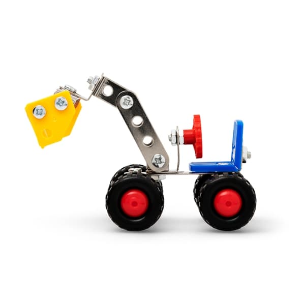 Metalkonstruktionssæt, minigraver