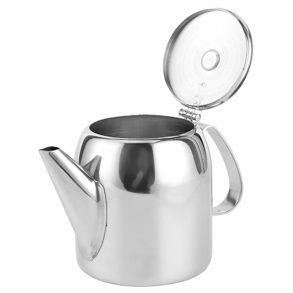 Kaffekande Tekande Rustfrit Stål Kedel Koldtvandskande Kort Tud til Restauranter, Konferencelokaler, Stue, (20 oz)