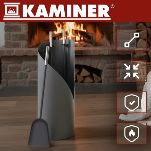 Kaminverktyg / Kaminsats - 4 delar