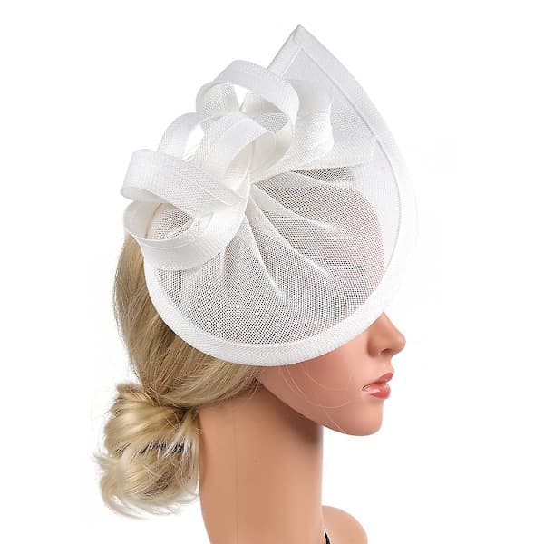 Fascinatorhatt Hårpynt Elegant Topphatt Hårklemme For Kvinner Teselskap