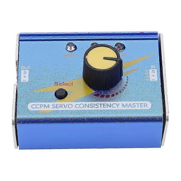 Power Servo Tester, 3CH ESC Multi Servo Tester, CCPM Servo Consistency Master Checker til RC Fly, Helikoptere, Biler