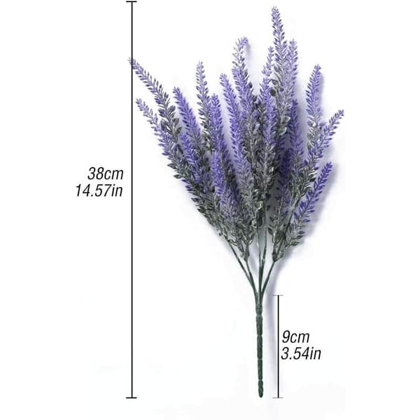 Tekokasvi, tekokukka laventeli 38 cm 4 kpl