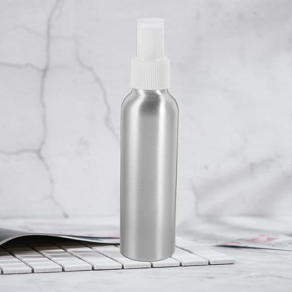 Sprayflaske 120ml aluminiumslegering 2 stk bærbar for reisebruk