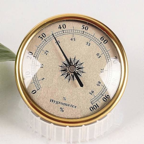 Hygrometer Analog Hygrometer Mekanisk Rund Hygrometer Fugtmåler-MXBC