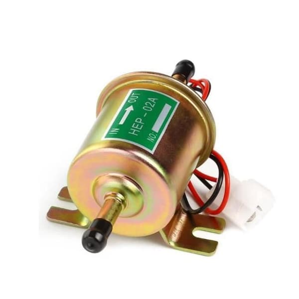 12V 1.2A Elektrisk Drivstoffpumpe Bensin Solid Olje Bil Båt HEP02A