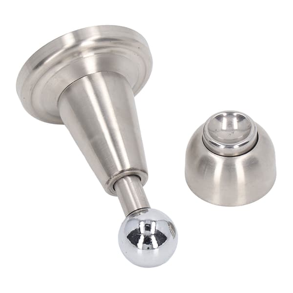 Blød magnetisk dørstopper vægmonteret 304 rustfrit stål moderne hydraulisk buffer