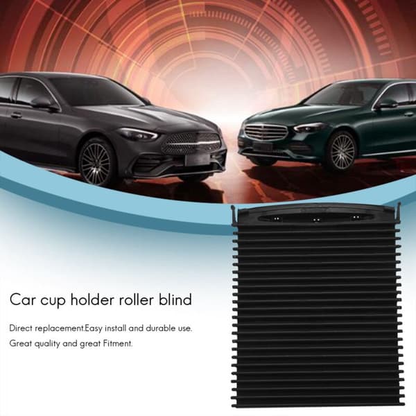 Roller blind cover for center console, cup holder cover, roller blind for - C-Class W203 2000-2007 2036800123 9051