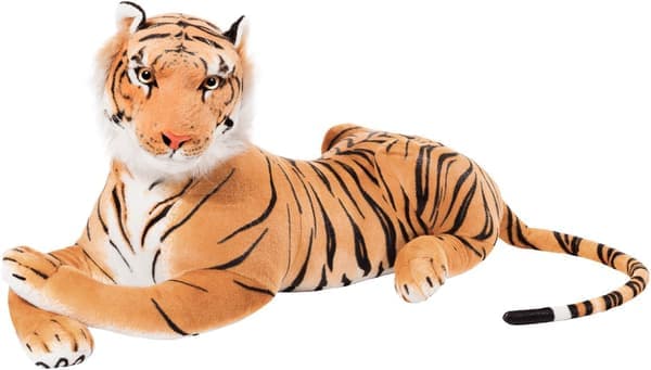 Large Plush Toy Tiger, Northeastern Tiger Doll for Children