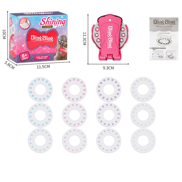 Diamond Modeling Kit, 1 pc Beautiful Modeling Tool with 180 d