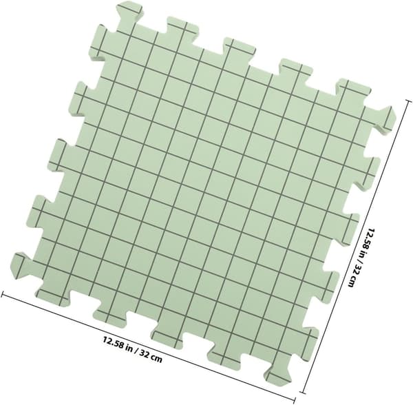 Blocking Board for Knitting with 4 Foam Pads and 100 T-Pins