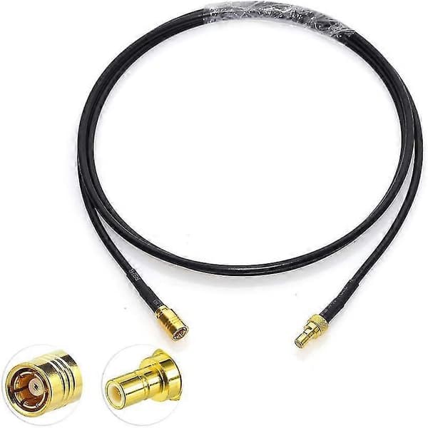 Satellitradioantenneadapter SMB Han til SMB Hun Forlængerkabel 90 cm